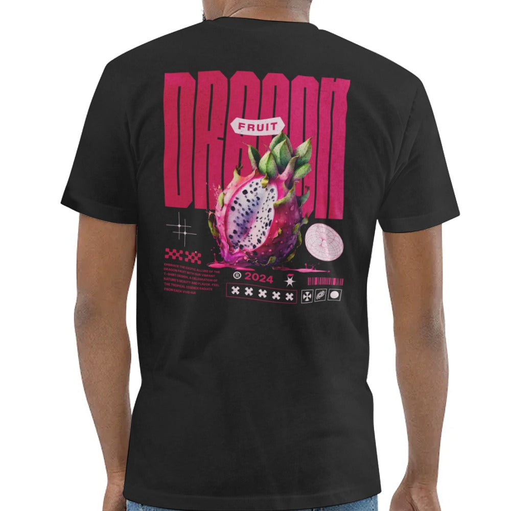 Dragon Fruit Graphic T-Shirt Unisex black product type
