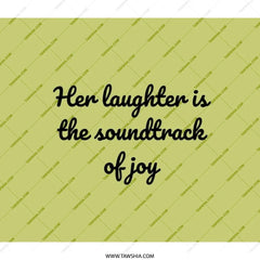 Laughter Soundtrack Backpack, Joyful Gift, Inspirational Design, Everyday Bag, Unique Backpack, Quote Backpack, Fashion Backpack - Tawshia