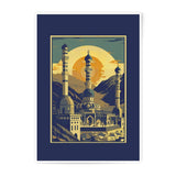 Islamic Mosque Photographic Print, Middle Eastern Art, Architectural Poster, Islamic Wall Art, Muslim Gift, Religion Home Decor - Tawshia