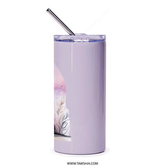 Watercolor Night Tumbler, Moon Tumbler, Sky Tumbler, Pastel Colors, Celestial Tumbler, Stars Tumbler, Aesthetic Gift, Art Tumbler - Tawshia