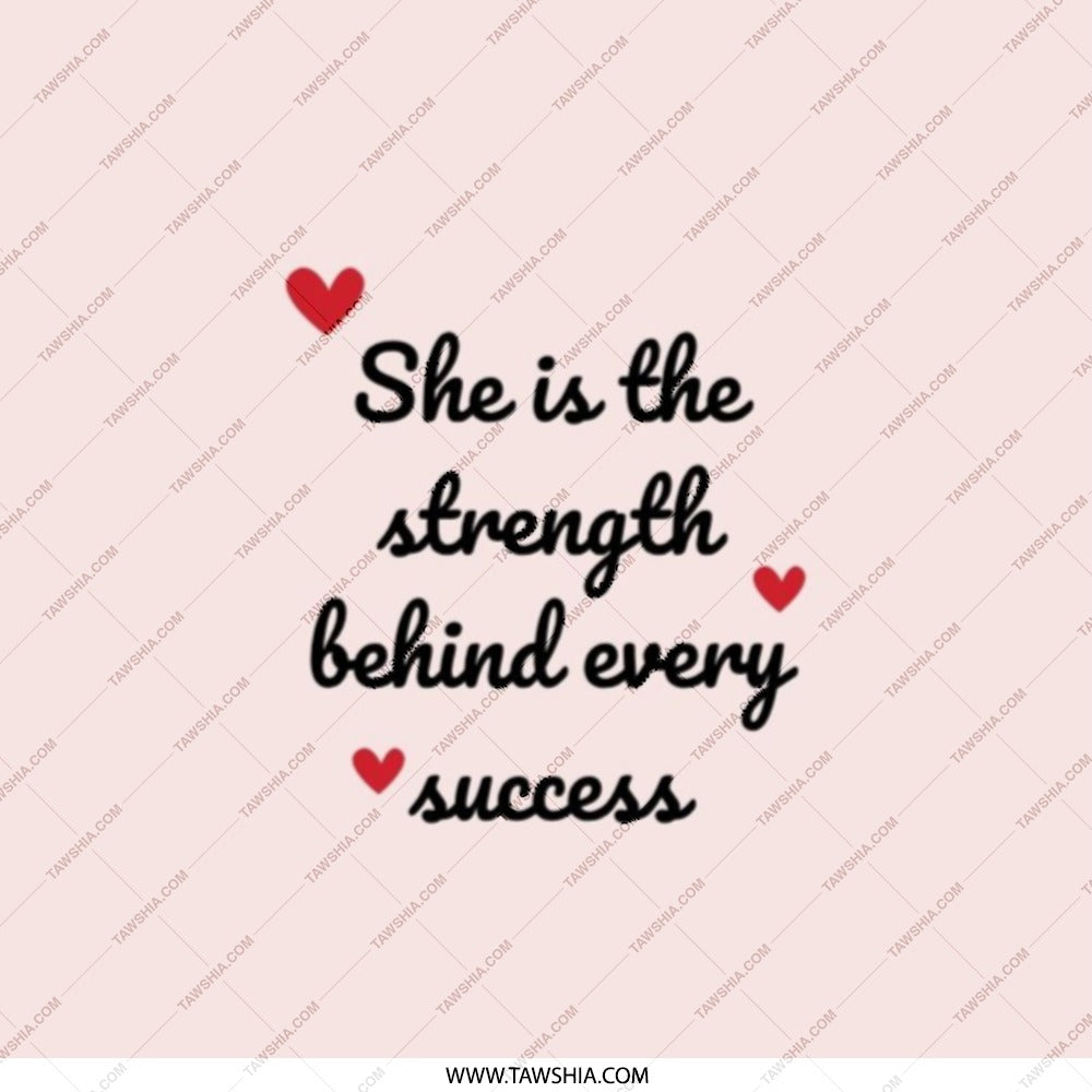 Strength Pocket Mirror, Inspirational Quote, Women's Empowerment, Gift for Her, Pocket Mirror for Purse, Handbag Mirror, Compact Mirror - Tawshia