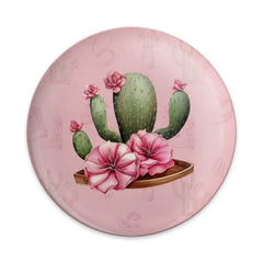 Cactus Flower Pinback Button, Desert Bloom Badge, Pink Floral Pin, Botanical Jewelry, Cute Pin, Trendy Button, Cactus Lover Gift - Tawshia