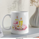 Spa Day Mug, Relaxation Gift, Self Care Mug, Watercolor Spa, Floral Mug, Spa Lover Gift, Aesthetic Mug, Coffee Mug, Tea Mug, Cozy Mug - Tawshia